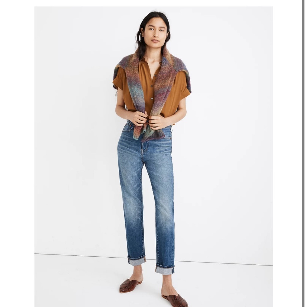Madewell Classic Straight Jeans in Ives Wash: Selvedge Edition